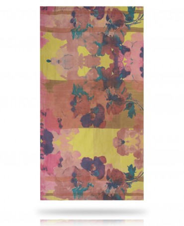 Палантин Женский SN40-FL.DU.CIEL/JAUNE